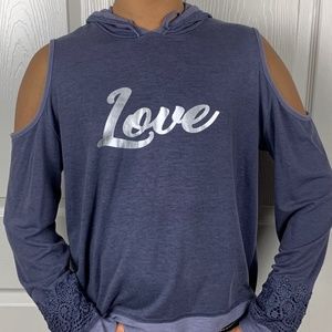 Love Off Shoulder Sweater